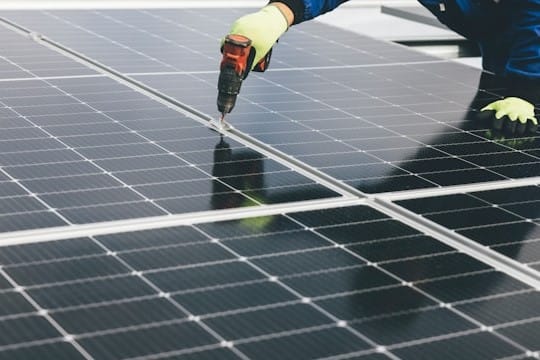 solar panel installation